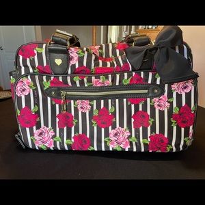 Betsey Johnson overnight - diaper bag